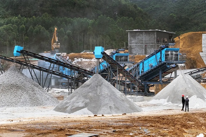 山美雪橇式模塊化破碎篩分裝備助力廣西石灰石破碎項目建設