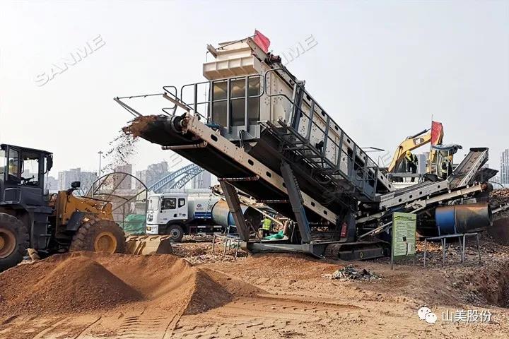 上海山美股份｜深耕履帶移動式破碎篩分市場，為客戶締造卓越價值